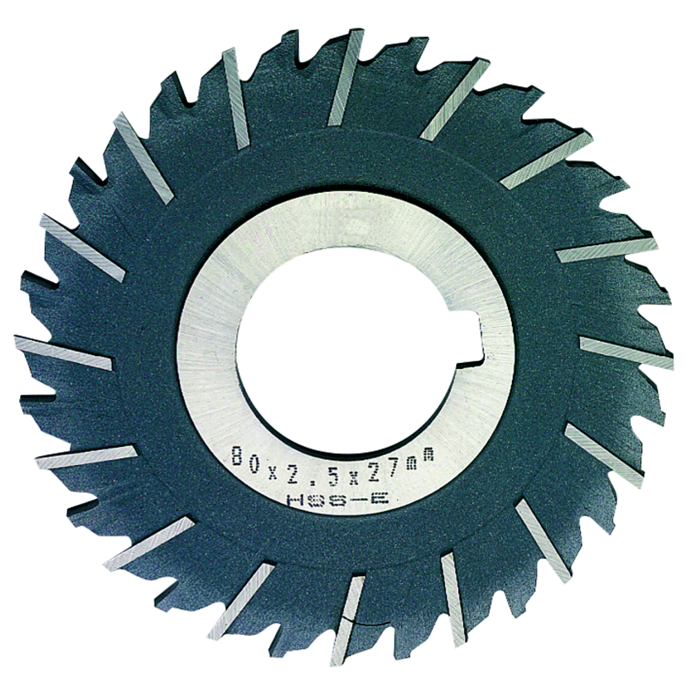 Disc milling cutter HSS-E DIN1834A 63x4x22mm 28 ridges, narrow